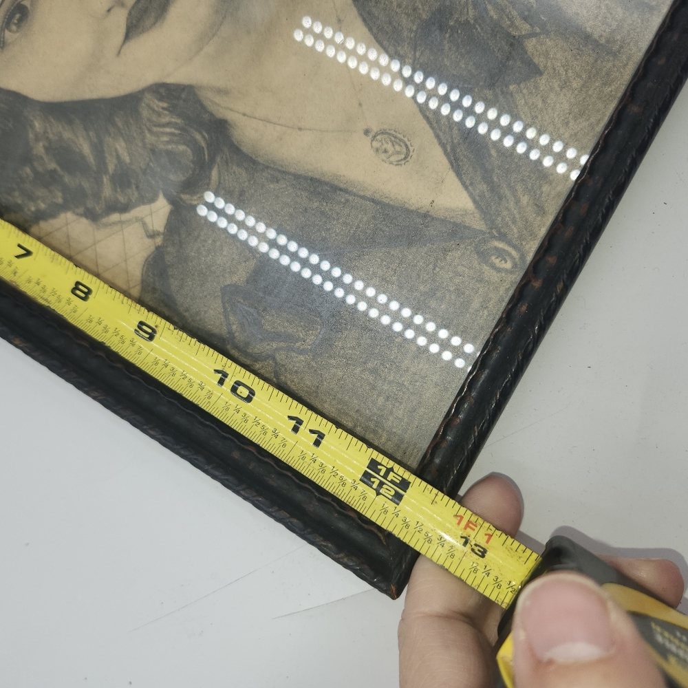 Vintage pencil Original Art work war soldier woman 10" x 13" Unsigned Portrait - Picture 6 of 15
